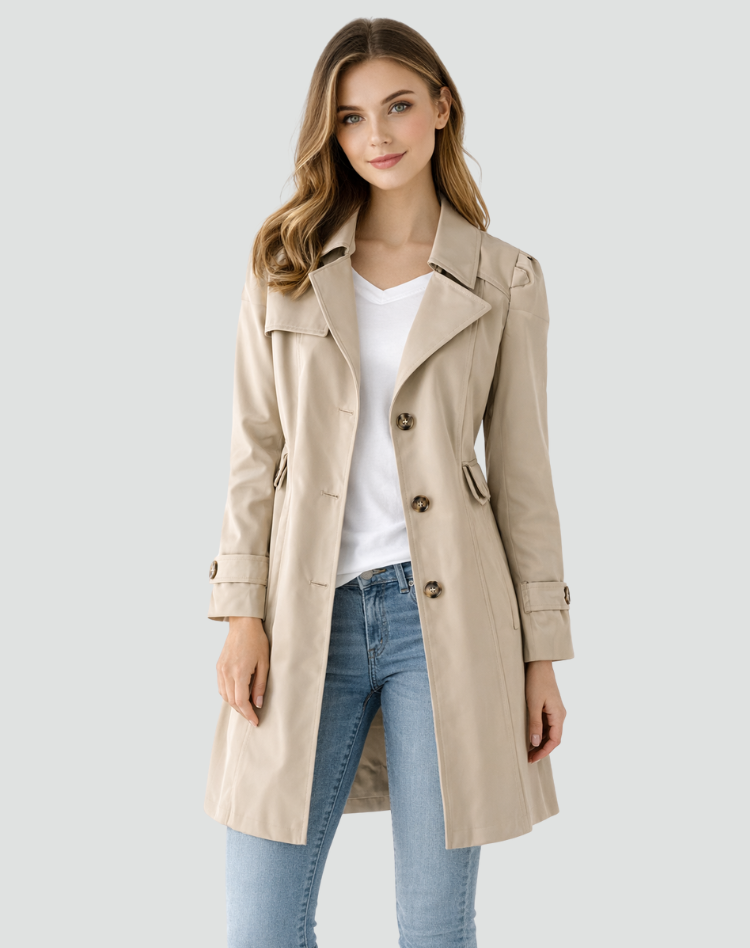 Alma | Slim fit frakke med revers