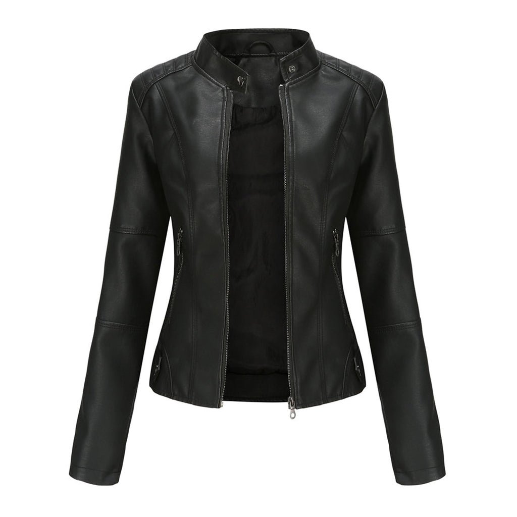 Rosanna | Stand-Collar Jacket with Zip Pockets