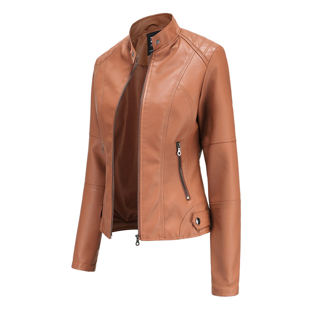 Rosanna | Stand-Collar Jacket with Zip Pockets