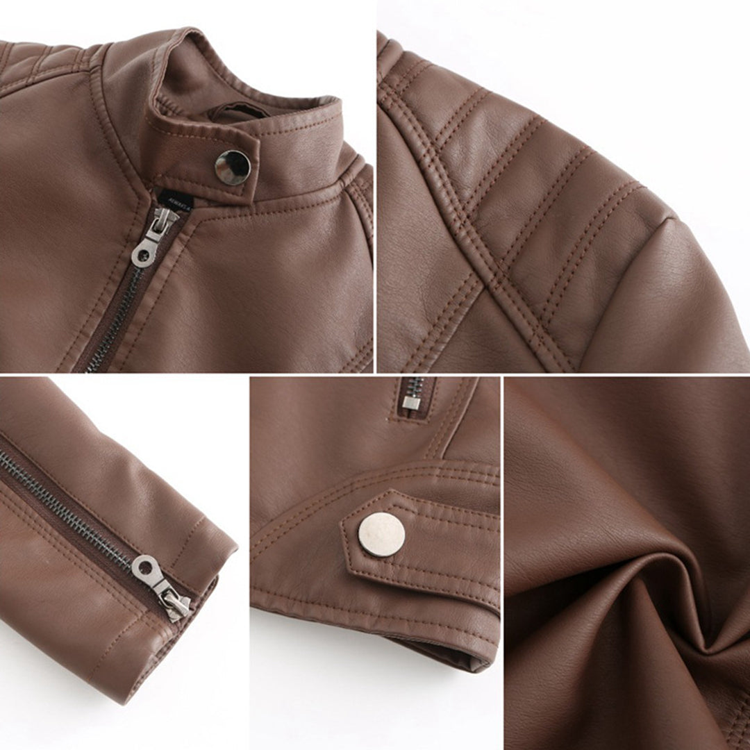 Rosanna | Stand-Collar Jacket with Zip Pockets