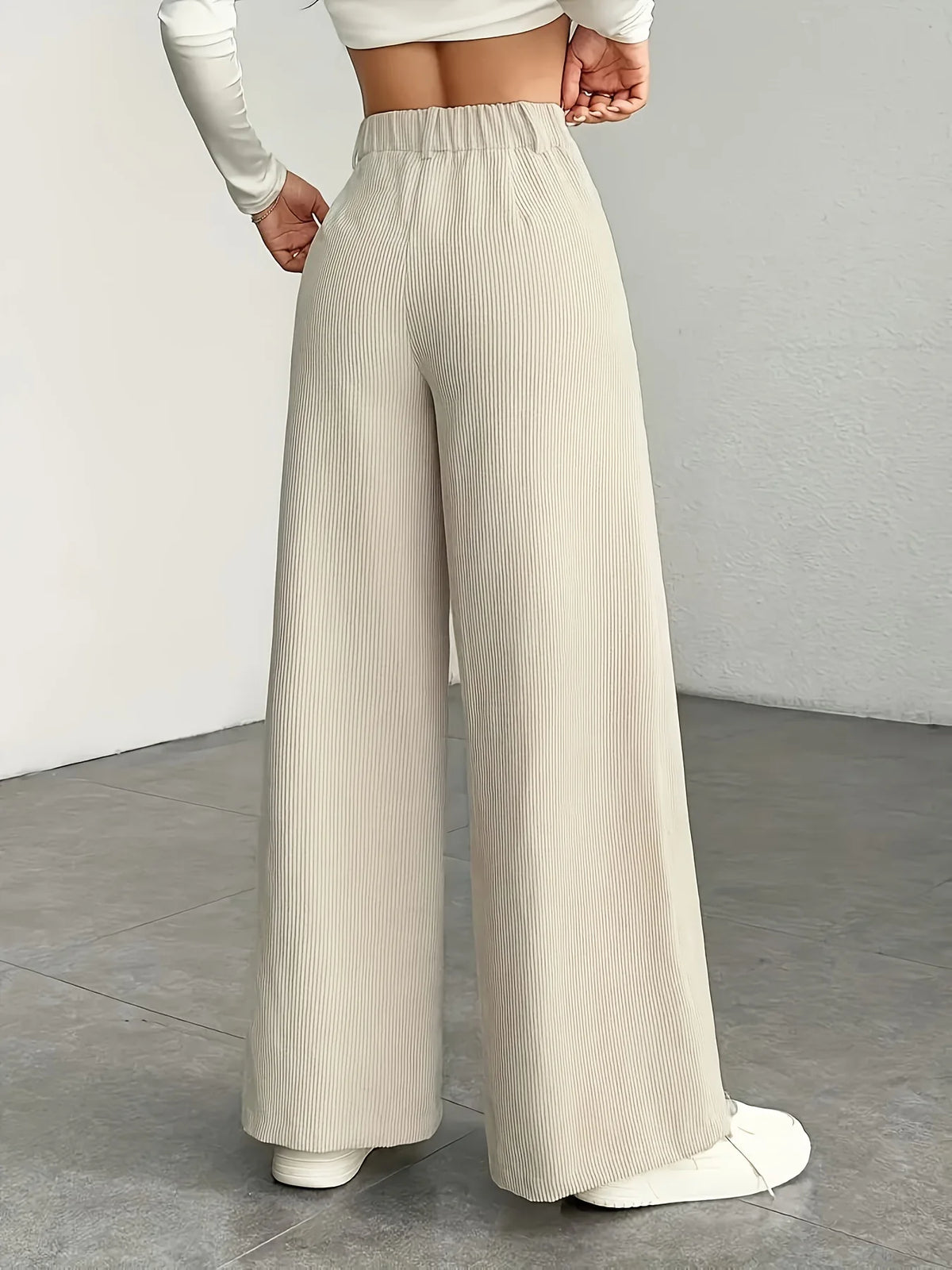 Rita | Fløjlsbukser med vide ben