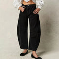2025 New Cropped Pants Women Y2k Barrel Jeans Streetwear Ladies Denim Trousers Korean Fashion Loose Baggy Jeans