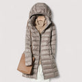 Clothilde | Glossy Quilted Hooded Jacket