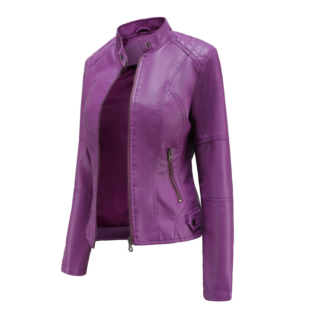 Rosanna | Stand-Collar Jacket with Zip Pockets