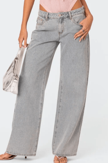 Nadezhda | Longline Wide-Leg Polished Trousers