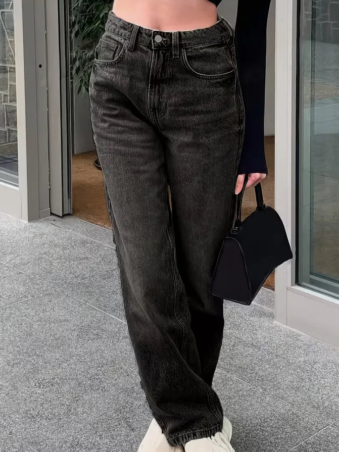 Fotina | Oversized Straight-Leg Timeless Trousers