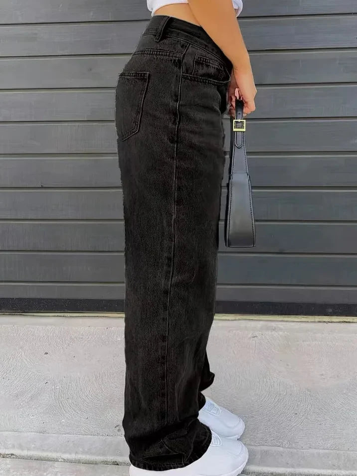 Fotina | Oversized Straight-Leg Timeless Trousers