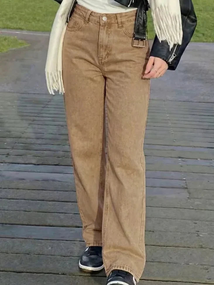 Fotina | Oversized Straight-Leg Timeless Trousers