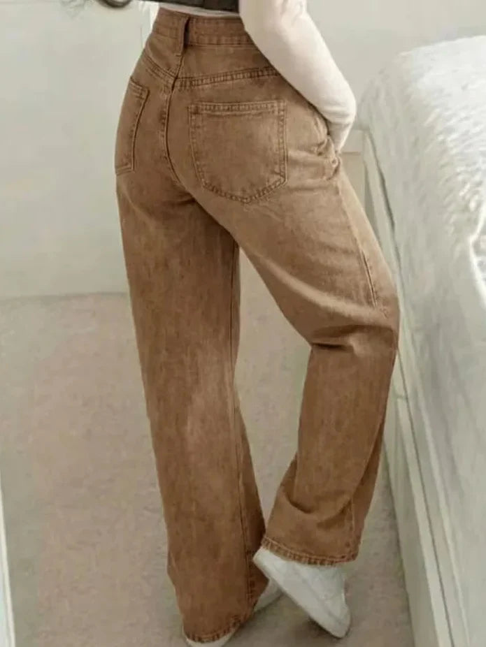 Fotina | Oversized Straight-Leg Timeless Trousers