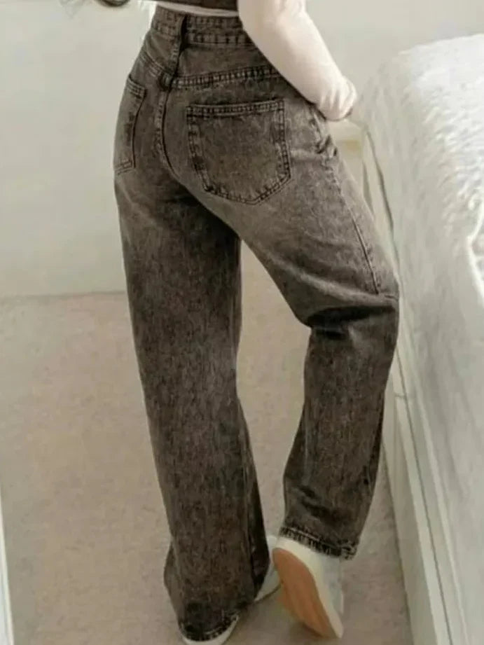 Fotina | Oversized Straight-Leg Timeless Trousers