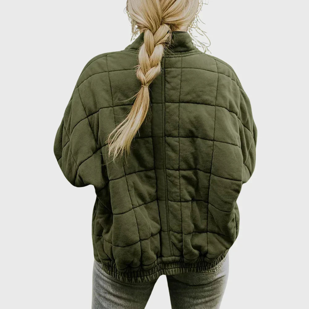 Ebru | Quilted Tailored Refined Puffer Jacket