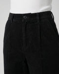 Nuria | Ribbed Straight-Leg Heritage Trousers