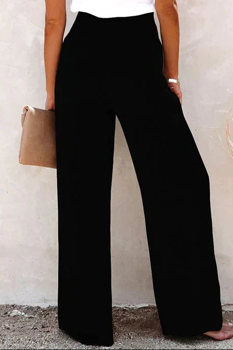 Trinidad | Wide-Leg High-Waist Sartorial Trousers
