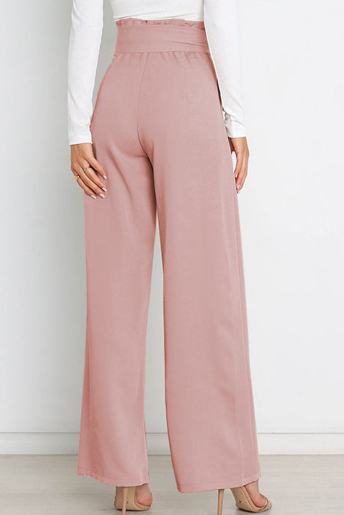 Purificacion | Wide-Leg Slim-Fit Enduring Trousers