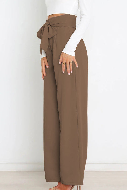 Purificacion | Wide-Leg Slim-Fit Enduring Trousers