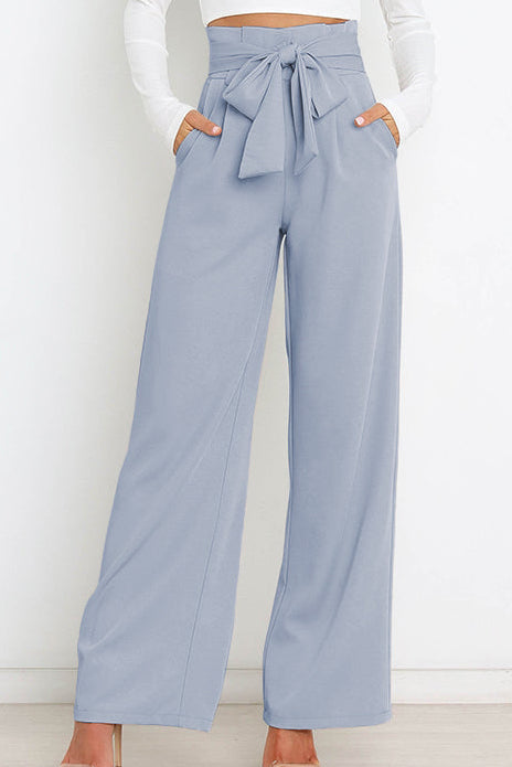 Purificacion | Wide-Leg Slim-Fit Enduring Trousers