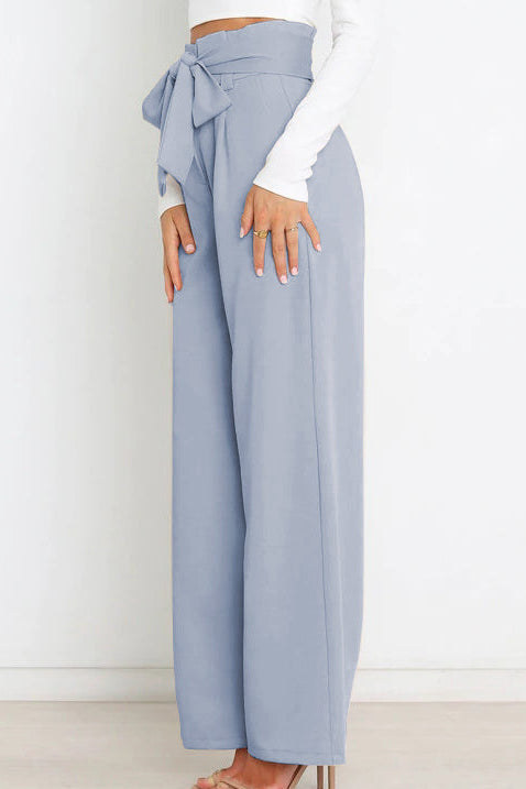 Purificacion | Wide-Leg Slim-Fit Enduring Trousers