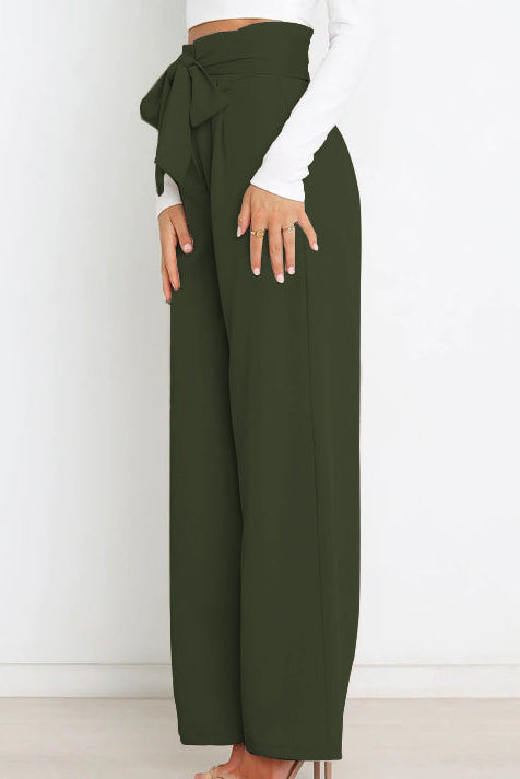 Purificacion | Wide-Leg Slim-Fit Enduring Trousers