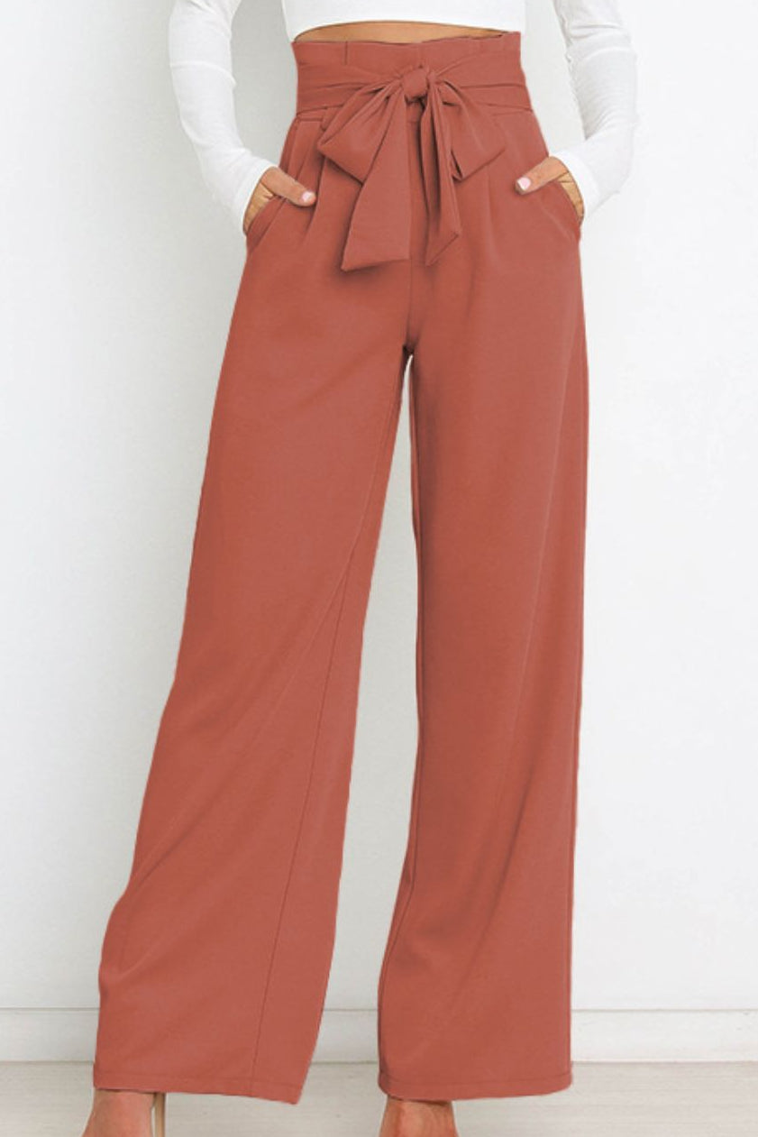 Purificacion | Wide-Leg Slim-Fit Enduring Trousers