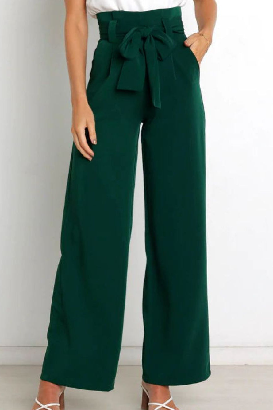 Purificacion | Wide-Leg Slim-Fit Enduring Trousers