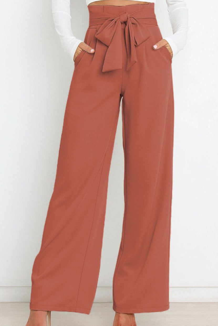 Purificacion | Wide-Leg Slim-Fit Enduring Trousers