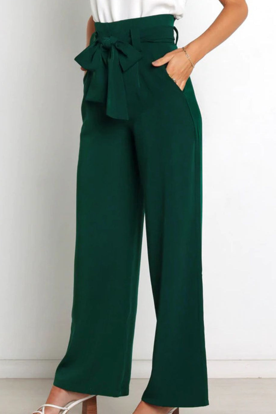 Purificacion | Wide-Leg Slim-Fit Enduring Trousers