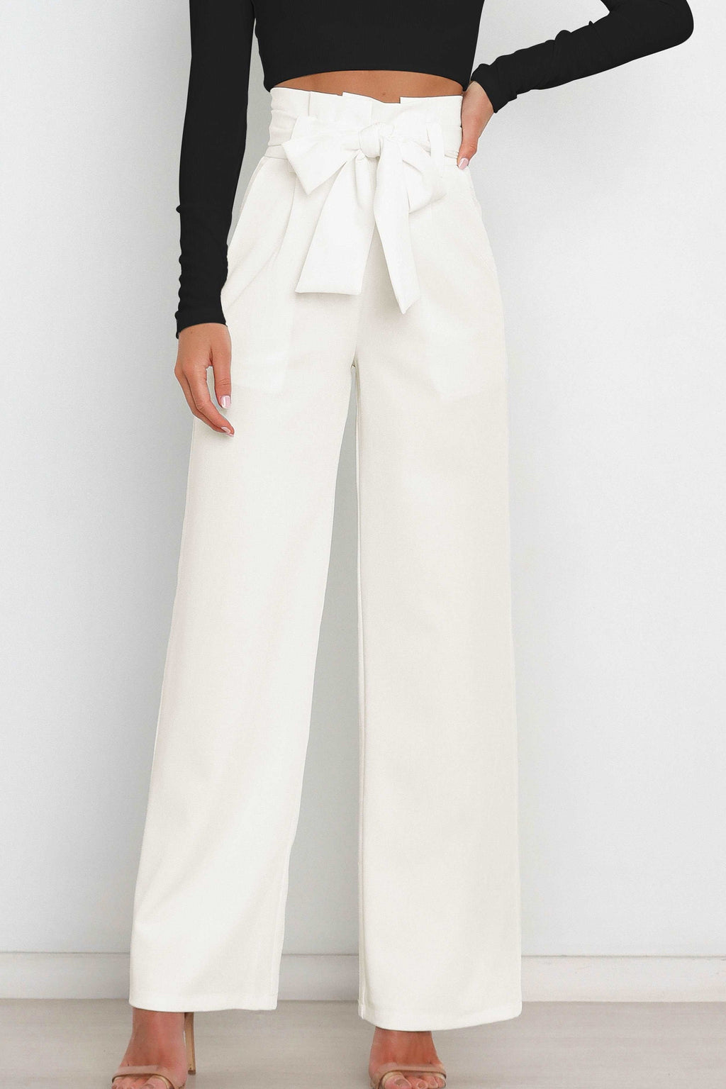 Purificacion | Wide-Leg Slim-Fit Enduring Trousers