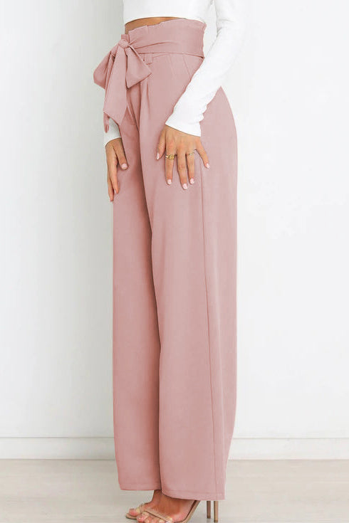 Purificacion | Wide-Leg Slim-Fit Enduring Trousers