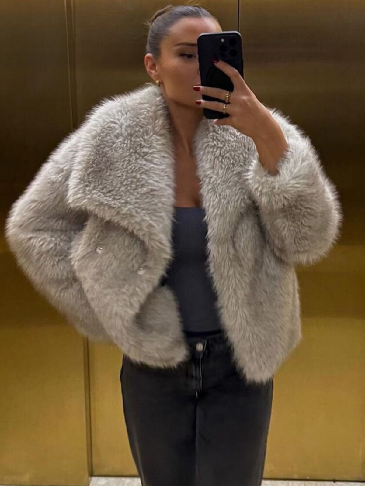 Elisabeth | Wrap Notch-Lapel Poised Coat