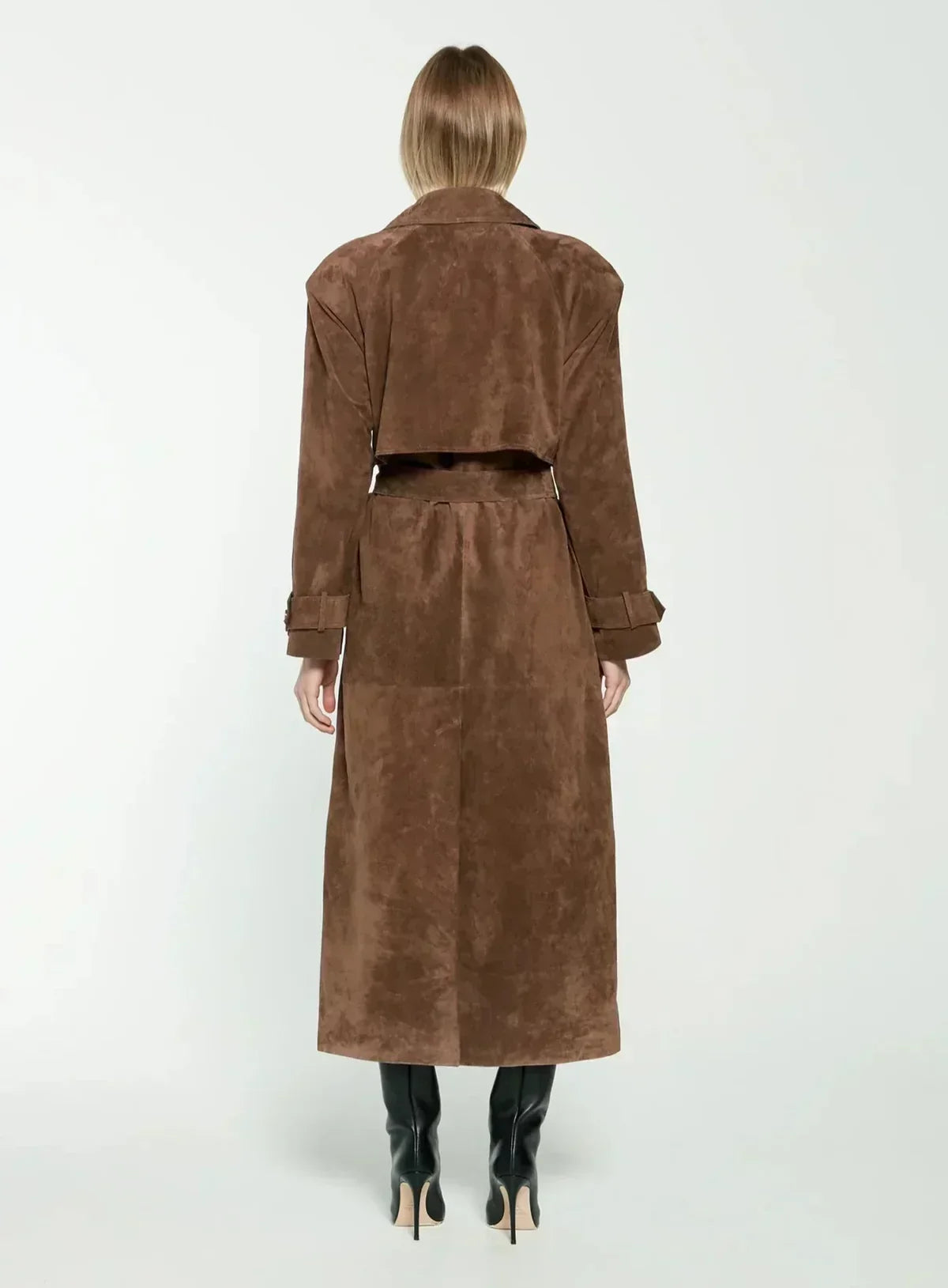 Anselmo | Belted Double-Breasted Heritage Trench Coat