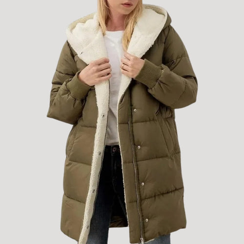 Bregje | Padded Wrap Editorial Puffer Jacket