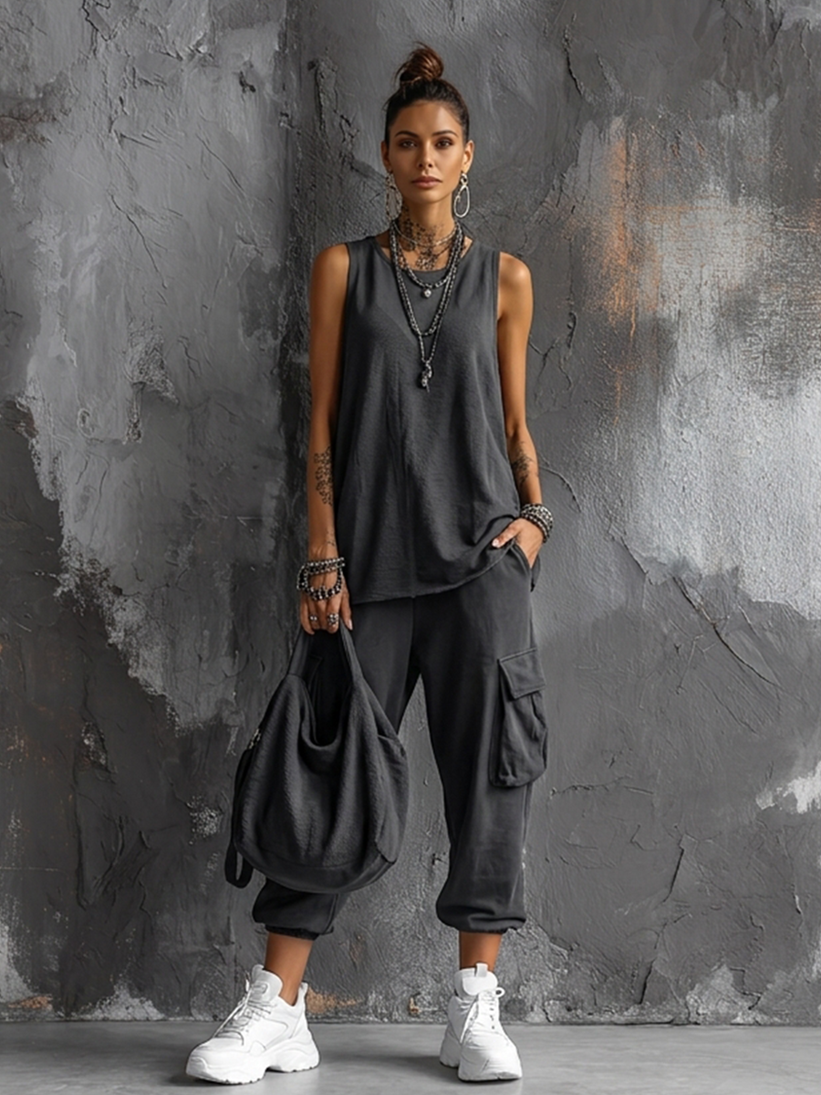 Dagny | Loungewear sæt med joggingbukser