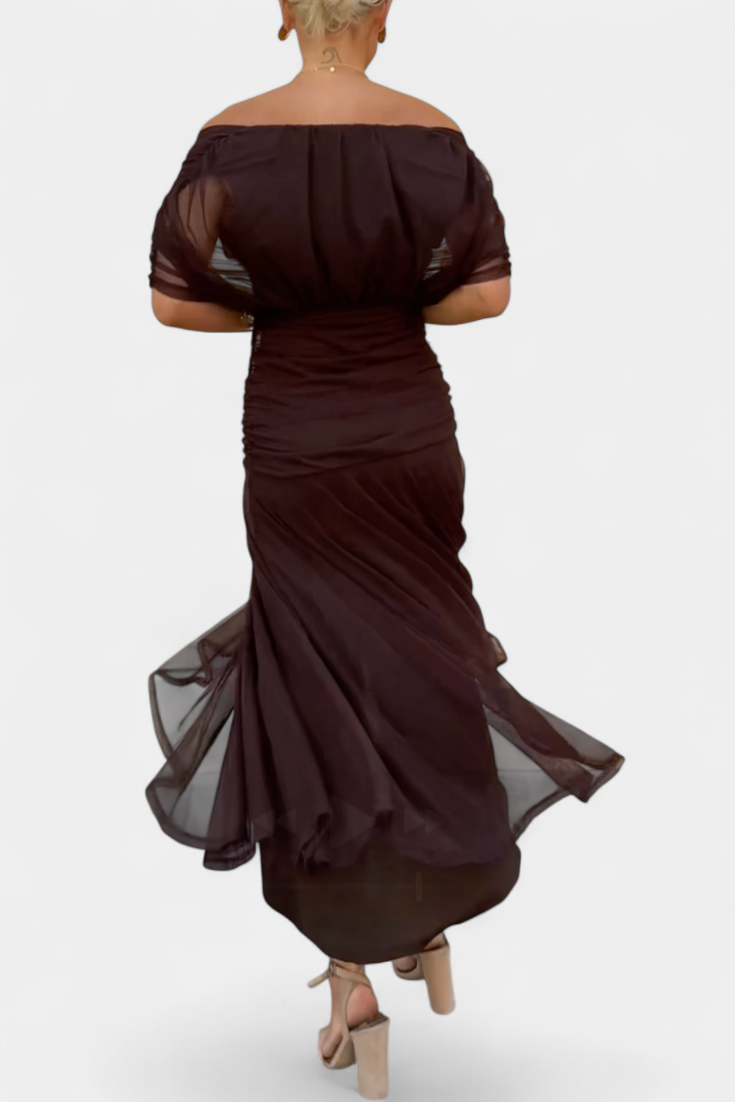 Catriona | Floral Pleated Maxi Dress