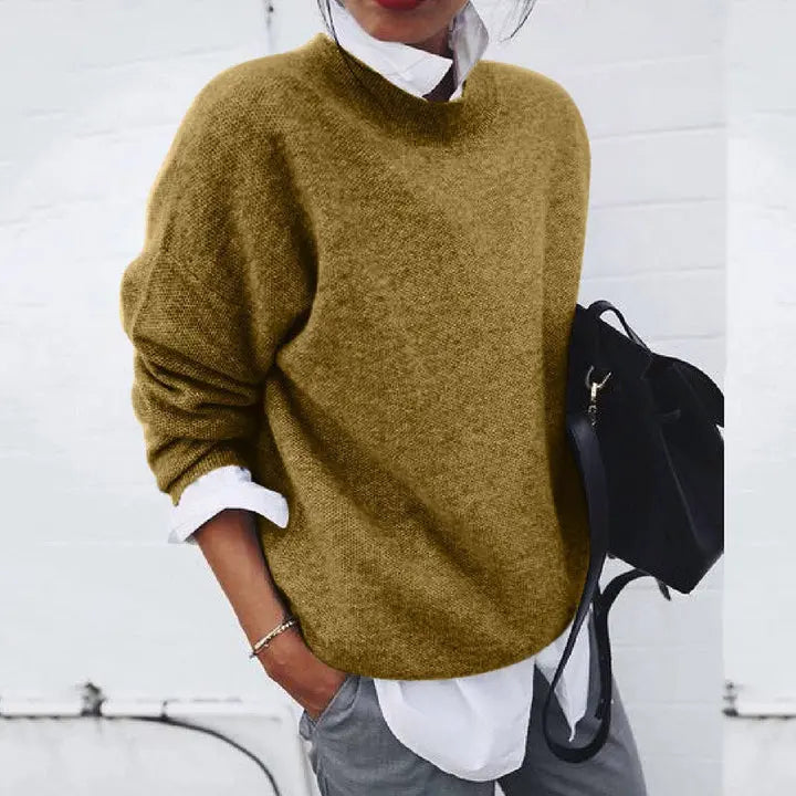 Chiara | Classic Crew Neck Sweater