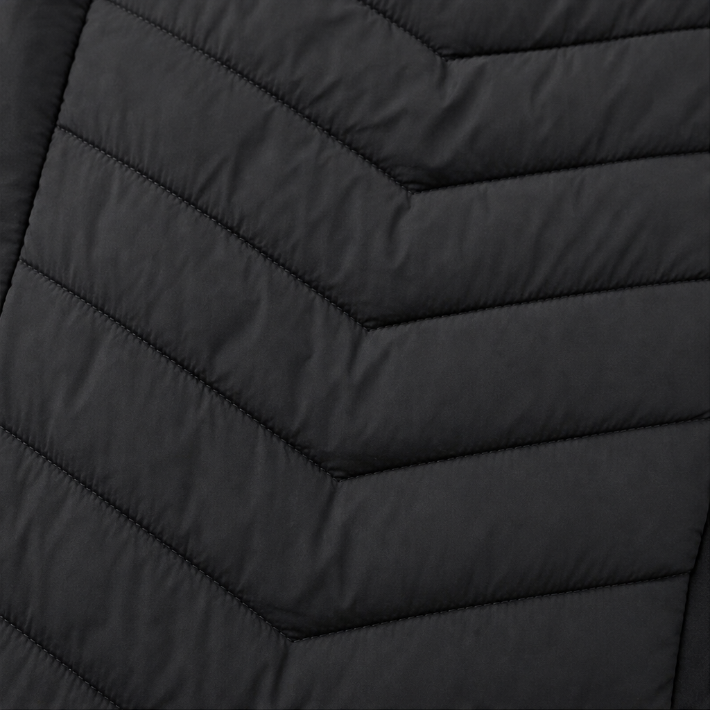Temperance | Stand-Collar Quilted Puffer Vest
