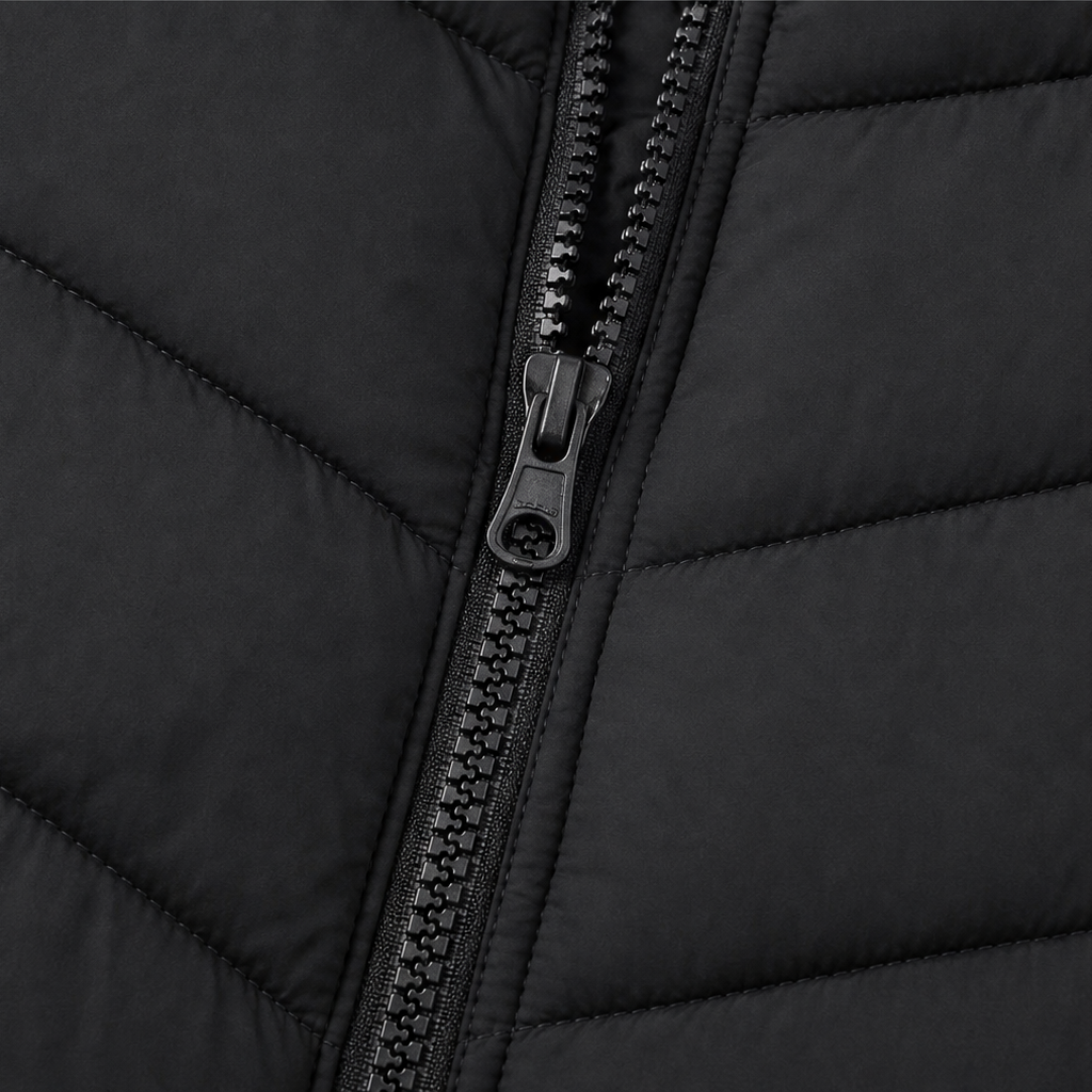 Temperance | Stand-Collar Quilted Puffer Vest