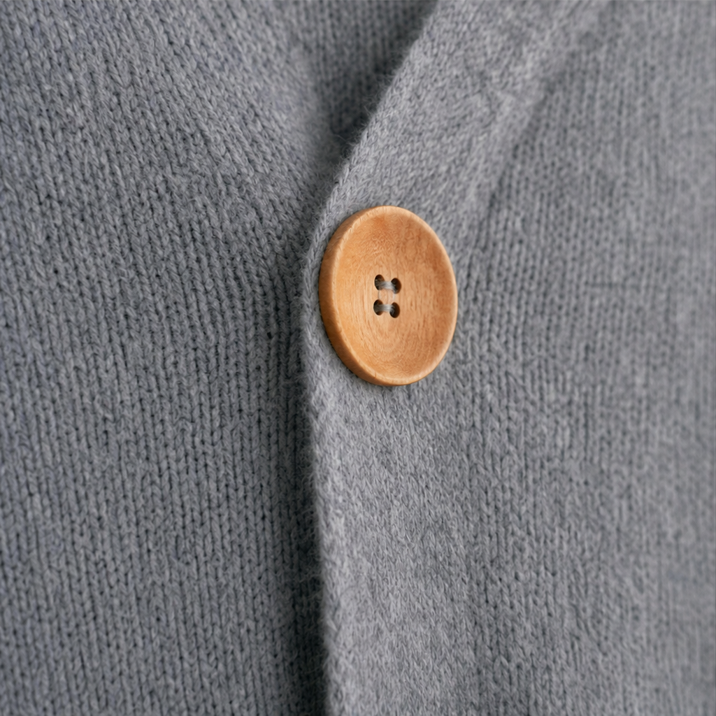 Stella | Vaffelstrikket cardigan med hætte