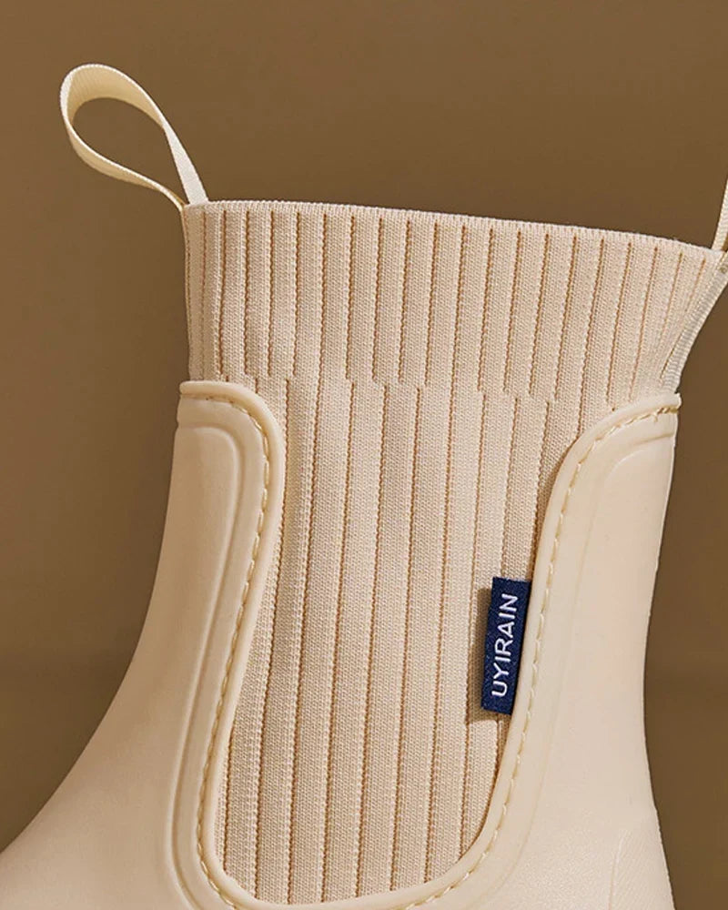 Amanda | Chelsea boots med kraftig sål