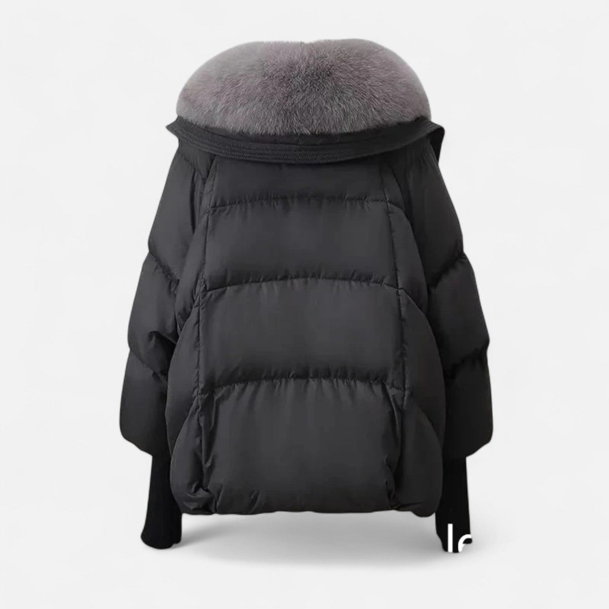 Dragica | Relaxed Wrap Composed Puffer Jacket