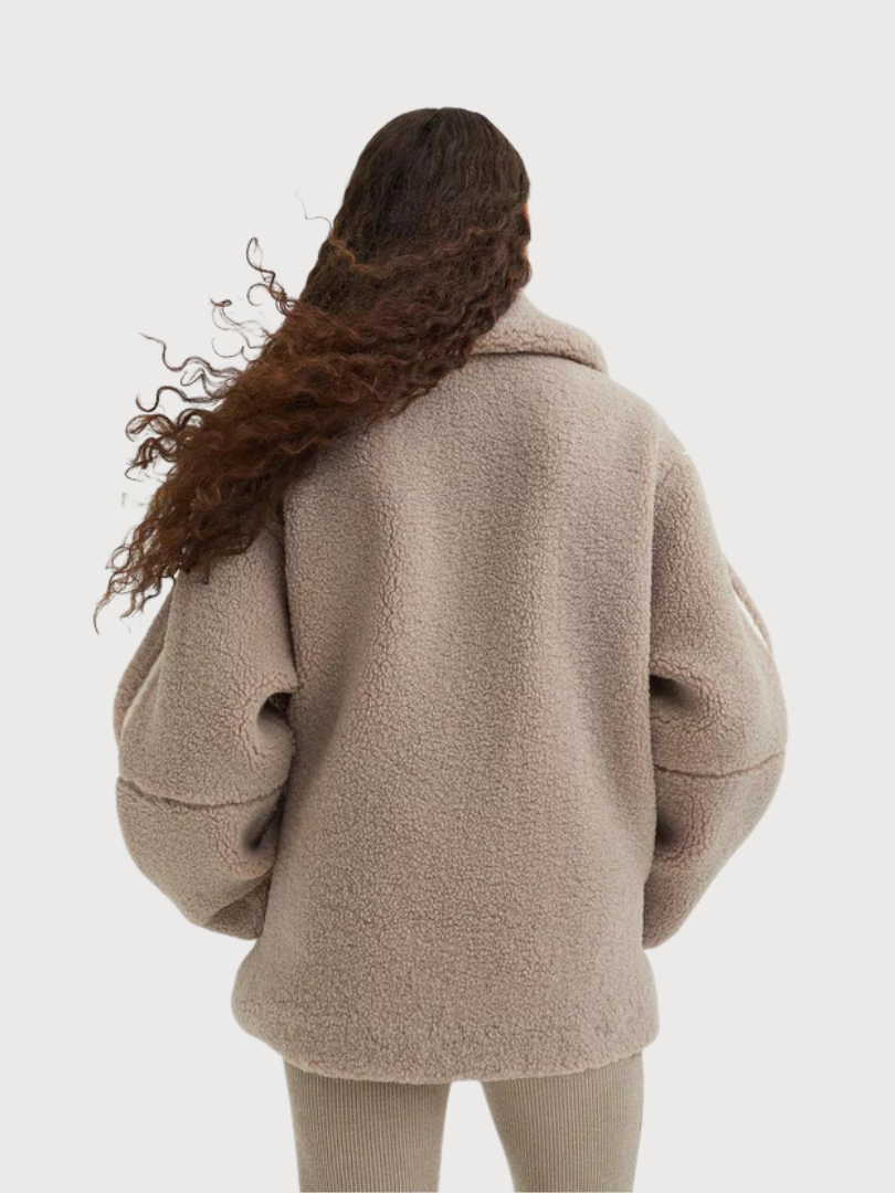 Eleuterio | High-Neck Oversized Enduring Coat