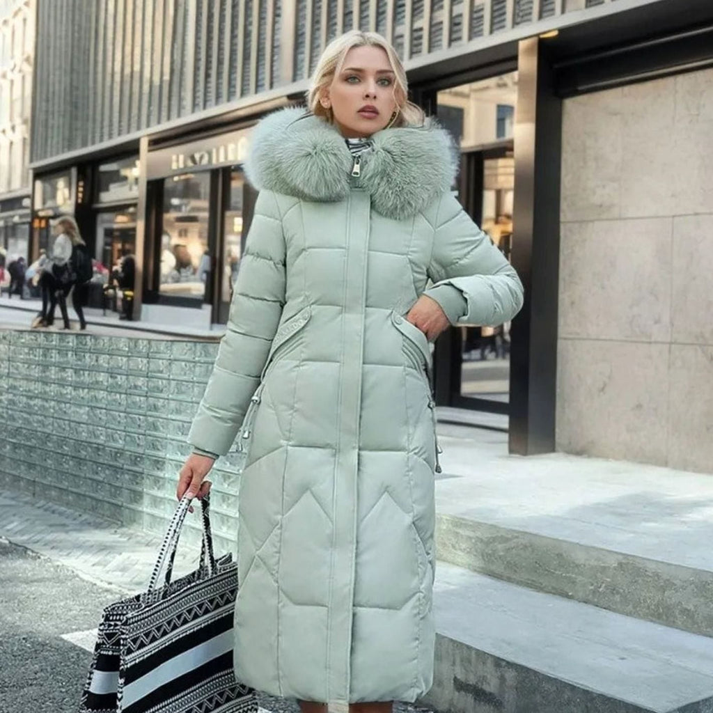 Liesel | Longline Hooded Quilted Coat