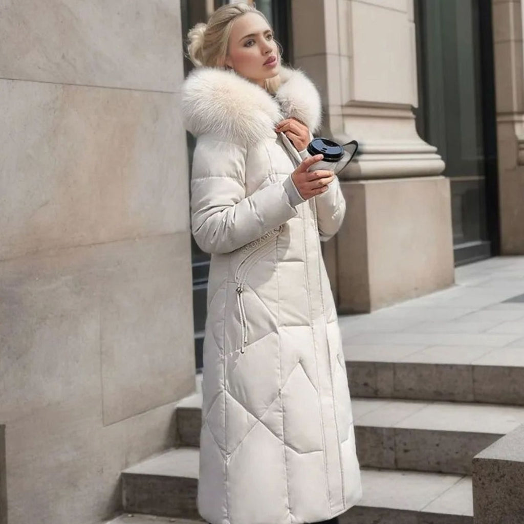 Liesel | Longline Hooded Quilted Coat