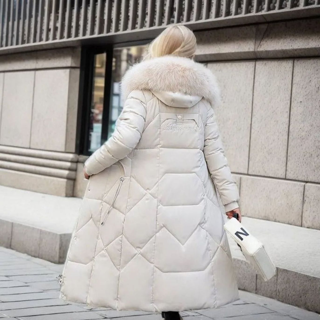 Liesel | Longline Hooded Quilted Coat