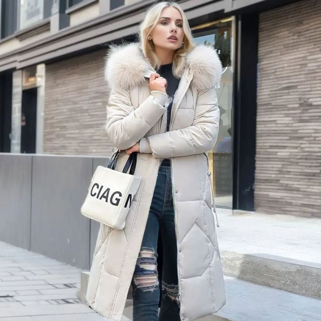 Liesel | Longline Hooded Quilted Coat