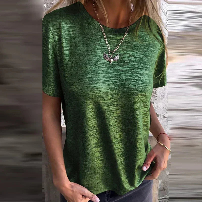 Faustine | Shimmering Metallic Blouse