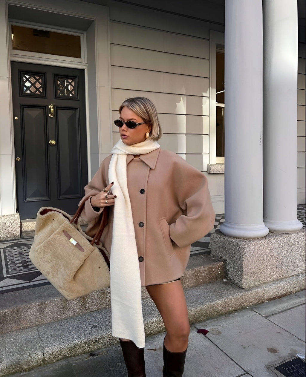 Gioconda | Double-Breasted Composed Distinguished Coat