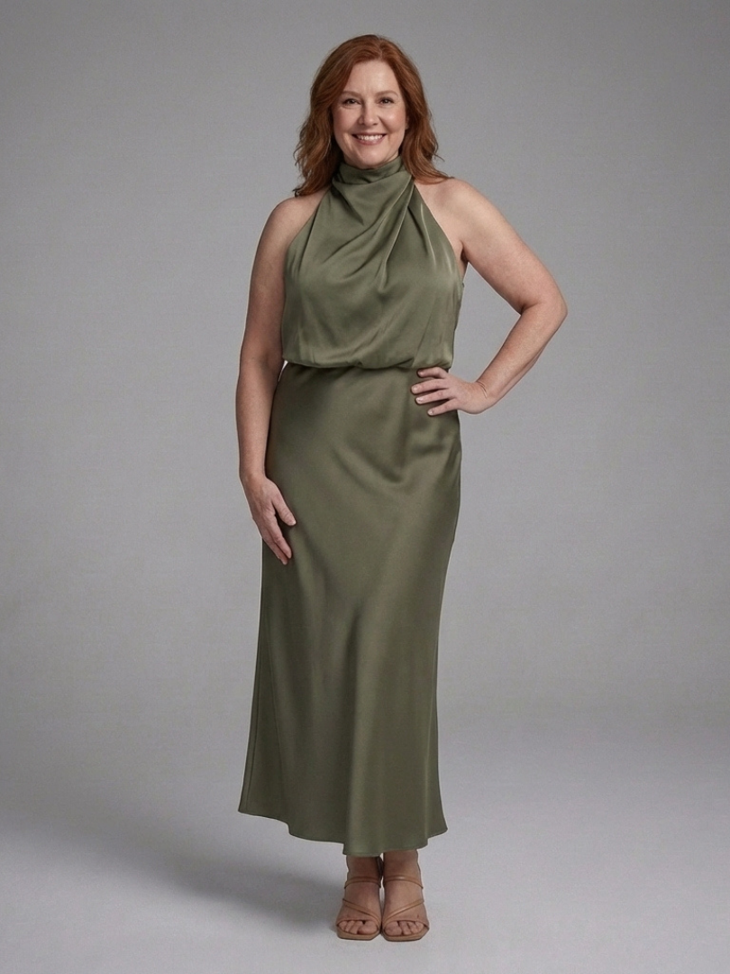 Hodaya | Sleeveless Wistful Midi Dress