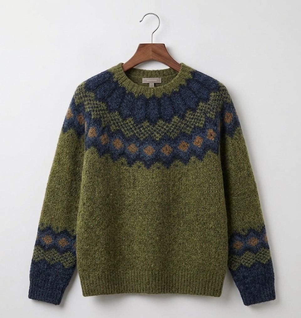 Jessica | Crew-Neck Ribbed Sculpted Sweater