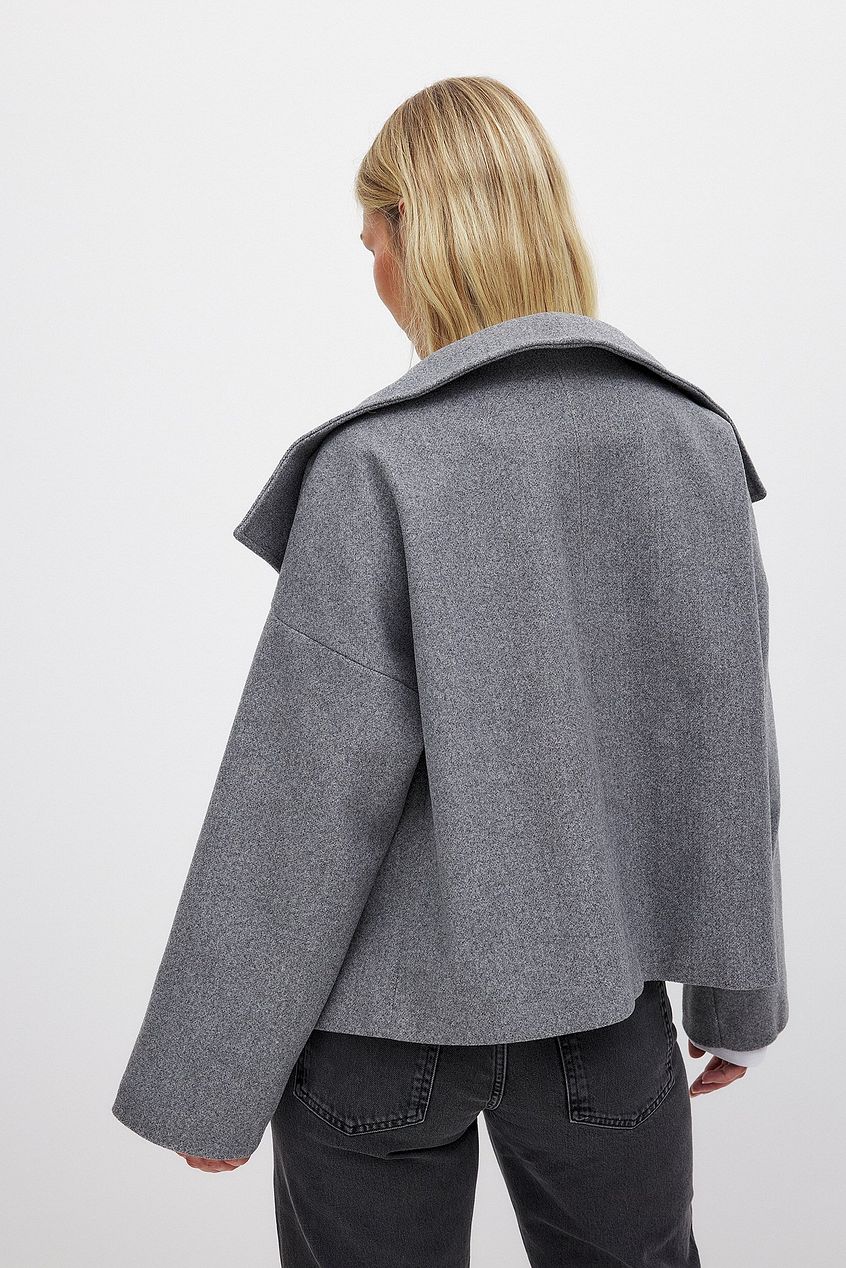 Rikke | Oversized dobbeltradet frakke