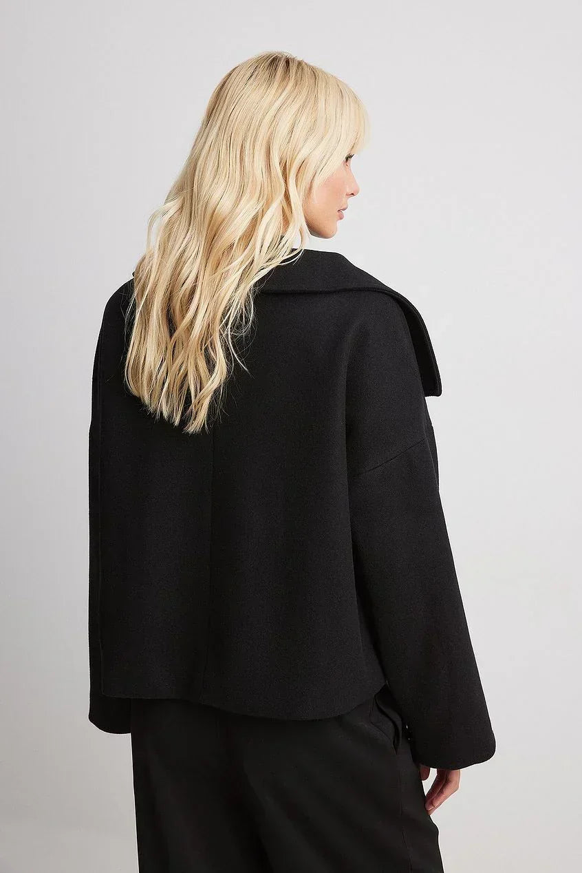 Rikke | Oversized dobbeltradet frakke